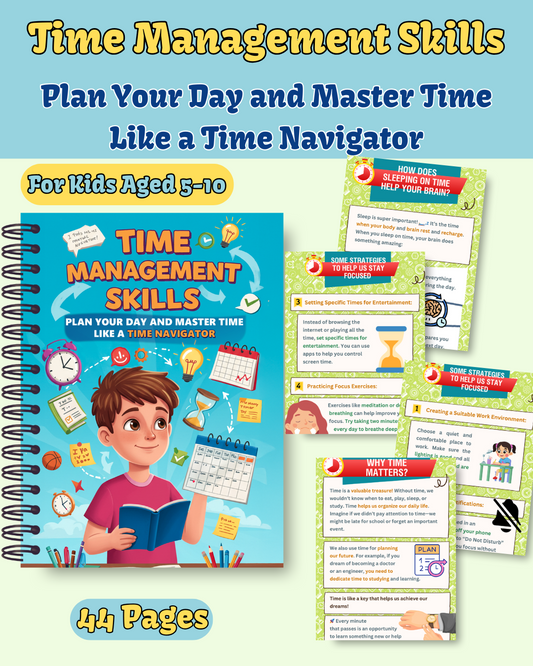 Time Management Skills: Plan Your Day and Master Time Like a Time Navigator