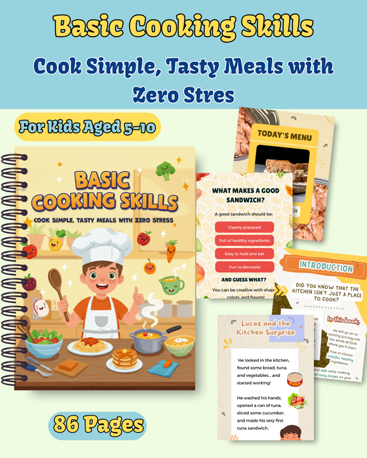 Basic Cooking Skills: Cook Simple, Tasty Meals with Zero Stress