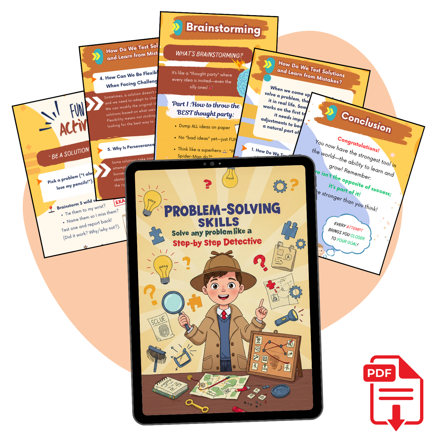 Problem-Solving Skills: Solve Any Problem Like a Step-by-Step Detective