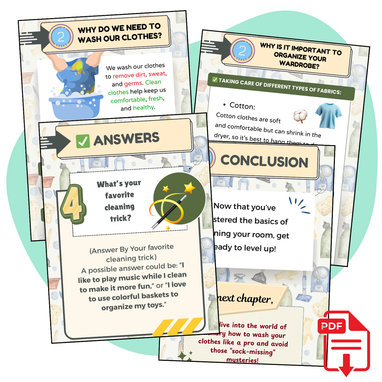 Cleaning and Laundry Skills: Clean Your Space and Master Laundry in Minutes
