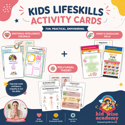 Kids Life Skills Bundle - Empowering Kids with Essential Life Skills and Confidence